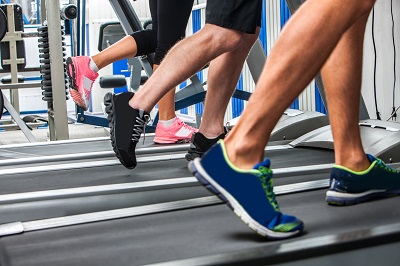 Runners on Treadmills in Milwaukee
