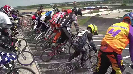 Video production for BMX Gold Cup Race at The Rock Bike Park