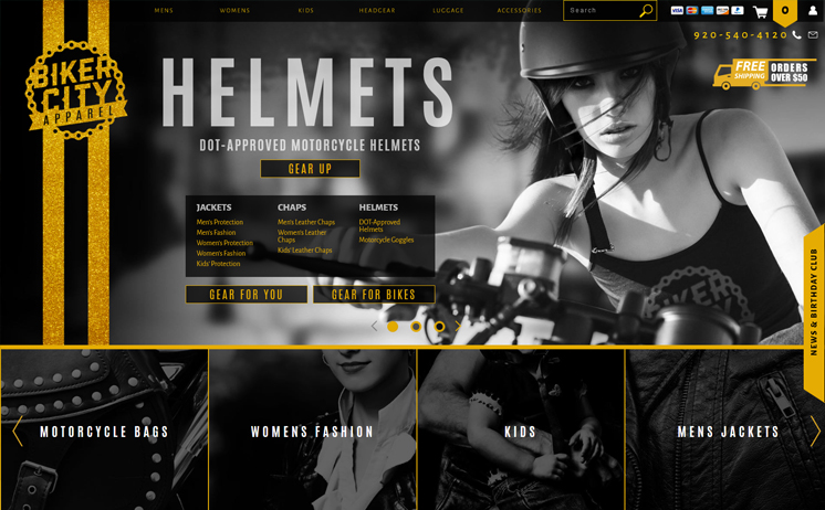 Motorcycle apparel company prospers with iNET'S marketing specialists